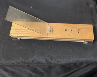 Vintage Wooden Cabbage Slaw Cutter Slicer