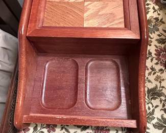 Vintage Wooden Valet Tray / Organizer