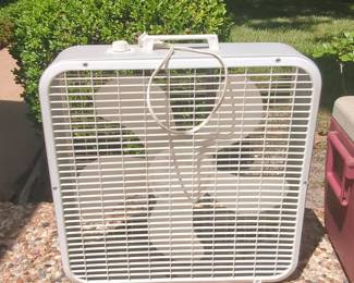 Lasko 20-Inch 3-Speed White Box Fan