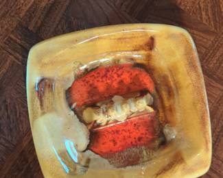 Maurice Ceramic Ashtray with Teeth