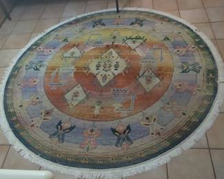 GABBEH Oriental Weaver Round Rug