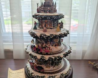 The Wonderful World of Disney Christmas Tree Sculpture