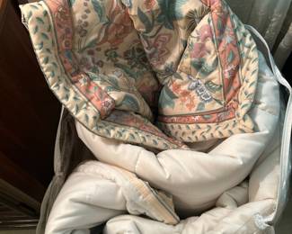 Printed  Quilted Down Comforter