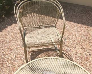 Woodard Wrought Iron Garden Chair