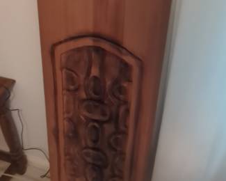 Evelyn Ackerman Mid-Century Modern Wood Panel