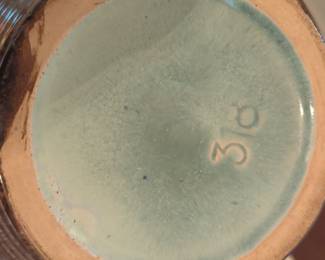 Mid-Century Drip Glaze Ceramic Vase - Possibly West German
