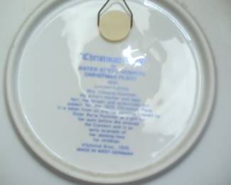 Schmid "Christmas Child" 1975 Collector Plate