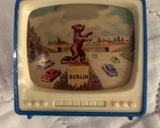 Vintage Berlin Bear Television Souvenir Viewer