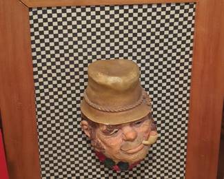 Bossons "Paddy the Irishman" Chalkware Wall Hanging