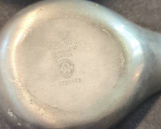 Colonial Williamsburg Stieff Pewter Pap Boat