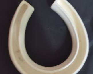 Ceramic Horseshoe Planter