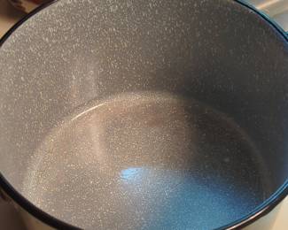 Sanas Prima Qualitat Enamel Stock Pot with Lid