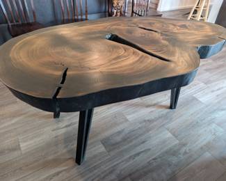 Live edge table