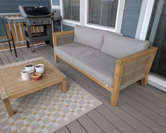 Restoration hardware outdoor couch