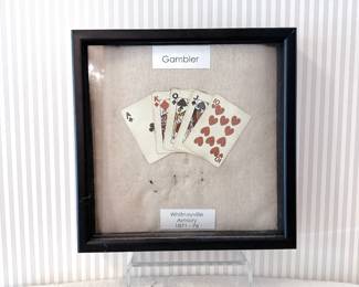 Framed Wall Art The "Gambler" Whitneyville Armory 1871-76