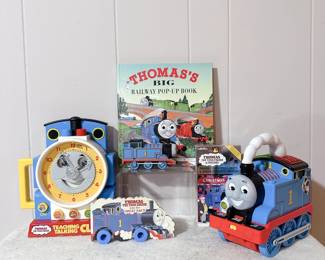 Thomas the Tank Engine Teaching Talking Clock - Fisher-Price Thomas & Friends Storytime Thomas Train