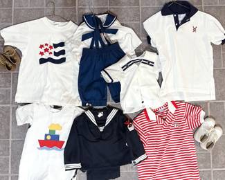 Vintage baby boy clothes