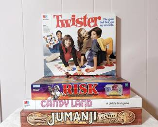 Jumanji - CandyLand - Risk - Twister