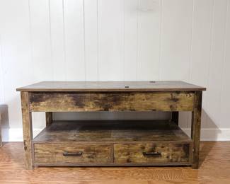 Rustic Rolanstar Coffee Table with a lift-top