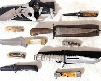 Gill Hibben Dragon Lord Fantasy Knife UC898, Vintage Shibriya-Style Tribal Dagger - Browning 339 Folding Pocket Knife - Italian style Stiletto Automatic Knife Killer Bee - Fixed Blade Hunting Knife