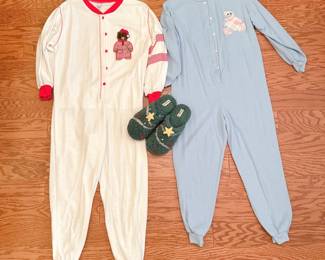 vintage 90s style pajamas jumpsuits