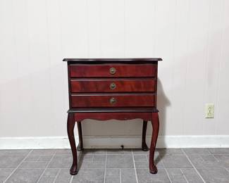 Queen Anne Style Silverware Chest