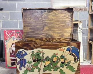 VTG 1990 TMNT Toy Chest 