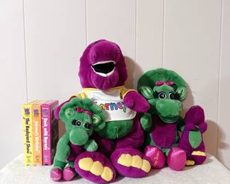Barney & Friends plush lot