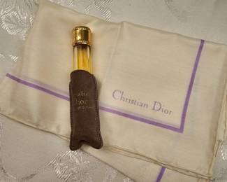 Christian Dior Nightgown, Scarf, and Perfume