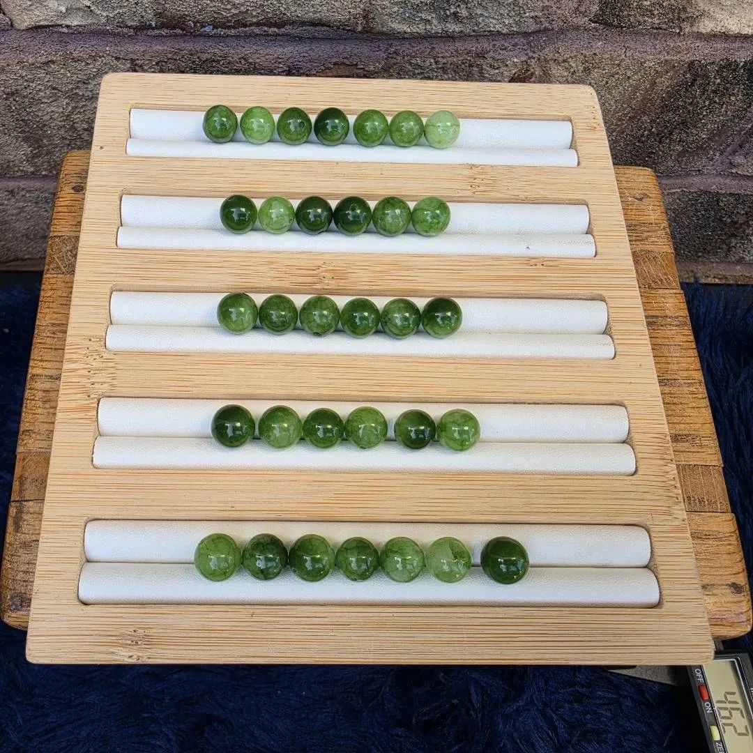 Jade Jadeite Balls 12mm Tested