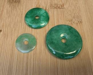 Jade Discs Set Of 3 Tested
