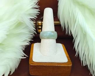 Jade Ring Size 9 Tested