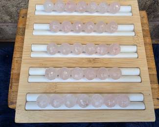Rose Quartz Balls Approximately 14mm Range Tested