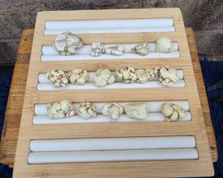 White Howelite Chunks Tested