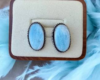 Hememorphite Post Earrings