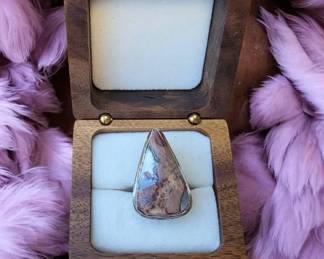 Butterfly Jasper Pendant Necklace