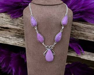 Purpurite MultiStone Necklace
