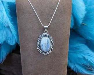 Kyanite Pendant Necklace