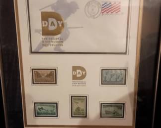 D Day stamps