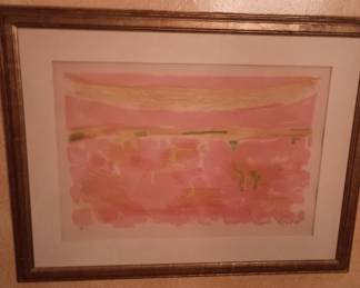 Turkish artist Nejad  Devrim print