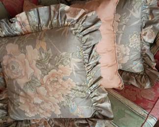 Chintz pillows