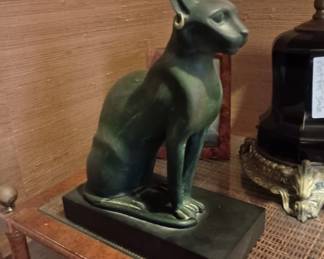 Egyptian cat Metropolitan Museum of Art repro