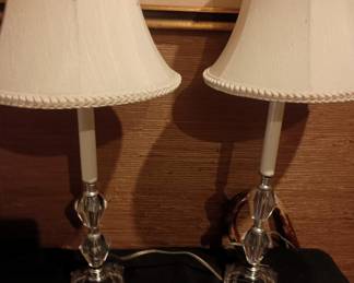 crystal boudoir lamps
