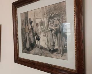 framed art