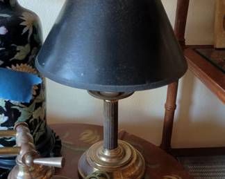 brass lamp
