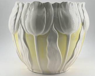 Fitz and Floyd tulip planter