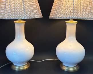  Pair of Chapman for Visual Comfort lamps