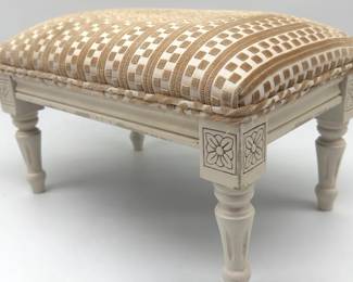 French style footstool