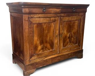 Antique French mahogany server or chest