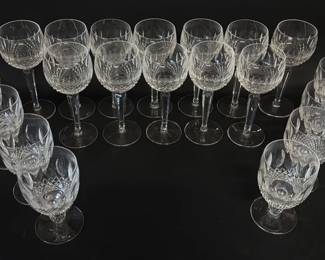 Waterford Crystal "Colleen" drinkware
